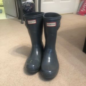 Gray Short Hunter Boots